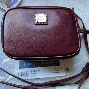 Dooney & Bourke Burgundy Crossbody Bag